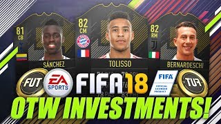 BEST OTW INVESTMENTS! (FIFA 18 Trading & Investing)