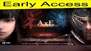 AxE: Alliance vs Empire - Gameplay Walkthrough #1 - FIRST LOOK (iOS, Android)