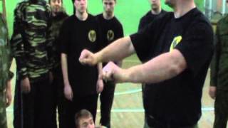 Systema . Training Wave Movements .Russian Martial Arts . Alexandr Solovyev .