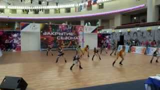 Акробатический рок-н-ролл, Закрытие сезона 2013-2014, формейшн девушки, клуб Альфа