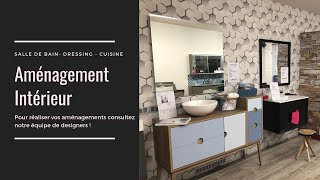 Spécial cuisines et aménagements dressings et salles de bain.