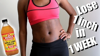 Lose Inches in One Week with Apple Cider Vinegar
