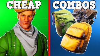 10 CHEAP SKIN + BACKBLING COMBOS! (Fortnite Battle Royale!)