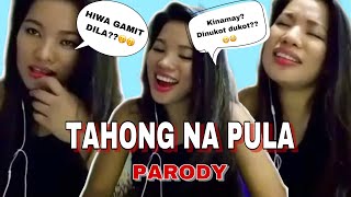 TAHONG NA PULA with Lyrics | manok na pula | Parody