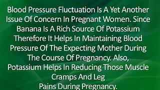 Are Bananas Good For Pregnant Ladies