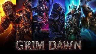 Grim Dawn - Билды из того что было #1 Бомж с топором. Ведьмак на кровоток.