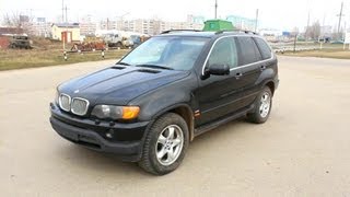 2002 БМВ Х5 (Е53). Обзор (интерьер, экстерьер, двигатель).
