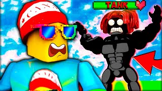 Симулятор КАЧКА в Роблокс! Подписчик Помог Мне НАКАЧАТЬСЯ! Strongman Simulator ROBLOX