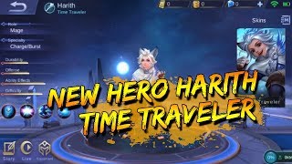 NEW HERO HARITH LANBERT (TIME TRAVELER) - MOBILE LEGENDS: BANG BANG