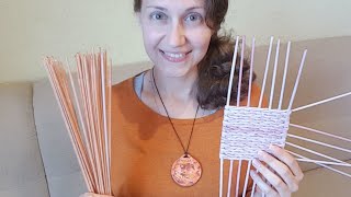 Плетем квадратную корзиночку из газетных трубочек! Запись трансляции