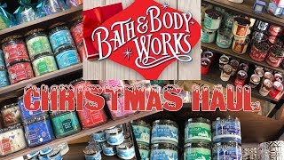 CHRISTMAS Bath & Body Works Candle Haul | Christmas 2018 | The RETURN