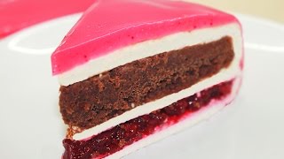 Муссовый торт Шоколад Вишня