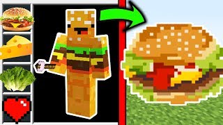 ИГРОК БУРГЕР ПРОТИВ БУРГЕР МУТАНТ В МАЙНКРАФТ!БРОНЯ ИЗ МОНСТРОВ В MINECRAFT MOB ARMOR