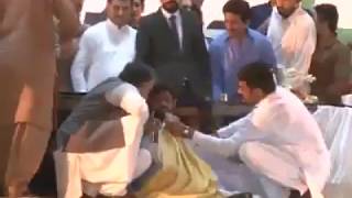 PPP worker naked on stage