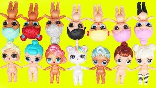 Custom LOL Surprise Dolls Play Dress Up with Unicorn