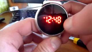 Сенсорные часы (покупки на Dx.com)