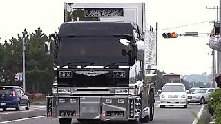 水戸友好団体　2014　震災復興支援チャリティー撮影会　夜桜丸船団 ☆デコトラ☆