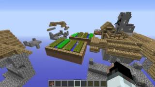 Minecraft:Прохождение карты №3 | ЛЕТАЮЩАЯ ДЕРЕВНЯ