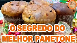 PANETONE MACIO E ÚMIDO, IGUAL AO DE MARCA, SEM ENROLAÇÃO