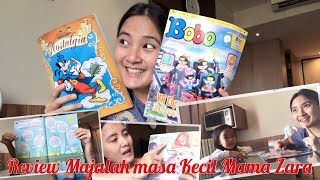 Review Majalah Bobo edisi VR Coaster Pertama di Dunia | Zara Cute dan Majalah waktu Mama Kecil