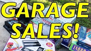 $60 into $500 at Garage Sales & Thrift Stores! Reselling 101