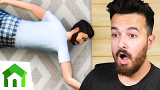The Sims 4 Tiny Living Stuff - BUILD BUY OVERVIEW (I died...)