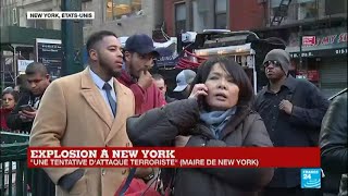 Attentat terroriste à New York : trois blessés, un suspect de 27 ans arrêté