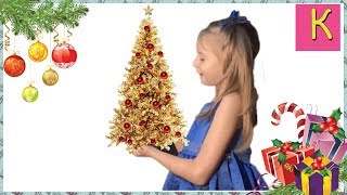 Наряжаем новогоднюю ёлочку | Наши любимые ёлочные игрушки | Видео для детей