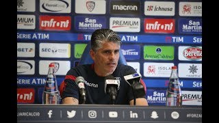 Cagliari-Bologna, la conferenza stampa pre-partita