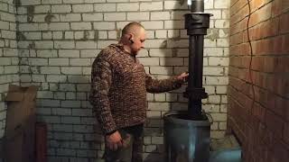Монтаж дымохода через стену