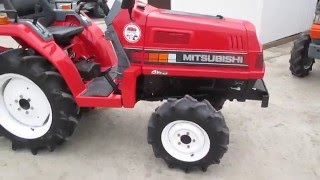 Японский мини трактор MITSUBISHI MT16D