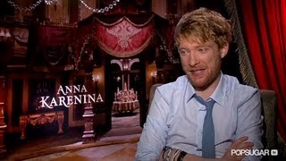 Domhnall Gleeson on His Anna Karenina Character: "It's Easy to Get on His Side"