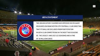 "This is big. This is big news!" Pundits react to Man City's UCL dismissal