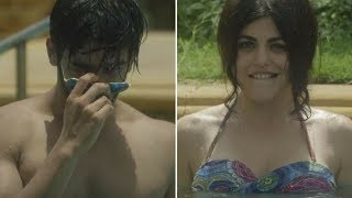 Shenaz's Flirting Gone Wrong in the Pool - JW Marriott