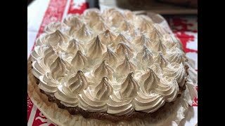 Tarte à la rhubarbe meringuée de Christine Ferber - Les Carnets de Julie