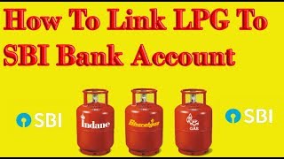 How to link LPG id to SBI account online(Hindi)
