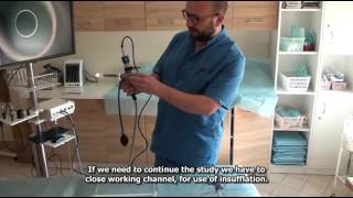Real treatment with videorectoscope (Clinic "Artimed, Poland)