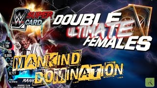 MANKIND DOMINATION! DOUBLE ULTIMATE FEMALE REWARDS! WRESTLECRATE UNBOX! | WWE SuperCard