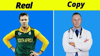 Top 10 Cricketers and their Photocopy | Cricketer's Copy