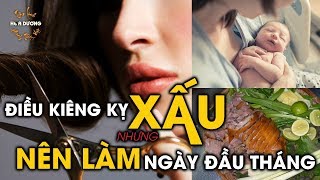 Những điều kiêng kỵ XẤU nhưng NÊN LÀM ngày đầu tháng | Phong Thủy Tâm Linh Số 2