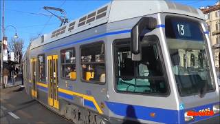 Treni e tram a Torino Porta Susa