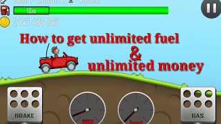 get unlimited fuel and unlimited money in hill climb racing