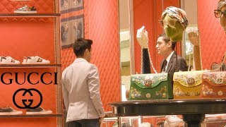 REGRESO CON TRABAJADOR DE GUCCI Y RECIBIÓ UNA SORPRESA (GUCCI GANG)
