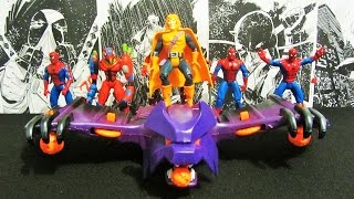 Hobgoblin Wing Bomber (Человек-Паук 1994) Распаковка и обзор фигурок (игрушек)