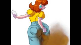 Princess Daisy Farting In Tight Jeans Deluxe