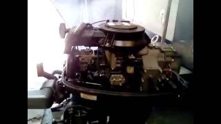 тест ямаха 40 эндуро  лодочный мотор бу Yamaha 40 S