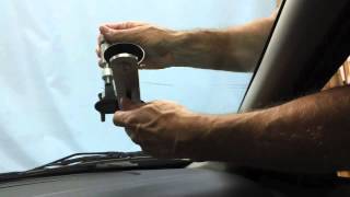 Windshield Crack Repair Instruction and Training Video - Repairing an Edge Crack