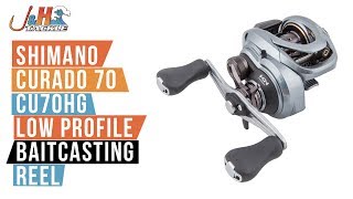 Shimano Curado 70 CU70HG Low Profile Baitcasting Reel | J&H Tackle