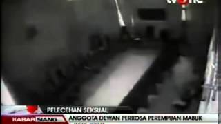 Anggota DPRD Terekam CCTV Lakukan Pemerkosaan