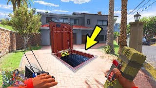 GTA 5 МОДЫ: МЫ НАШЛИ ПОДЗЕМНЫЙ ВХОД ОКОЛО ПРОКЛЯТОГО КРОВАВОГО ДОМА !!